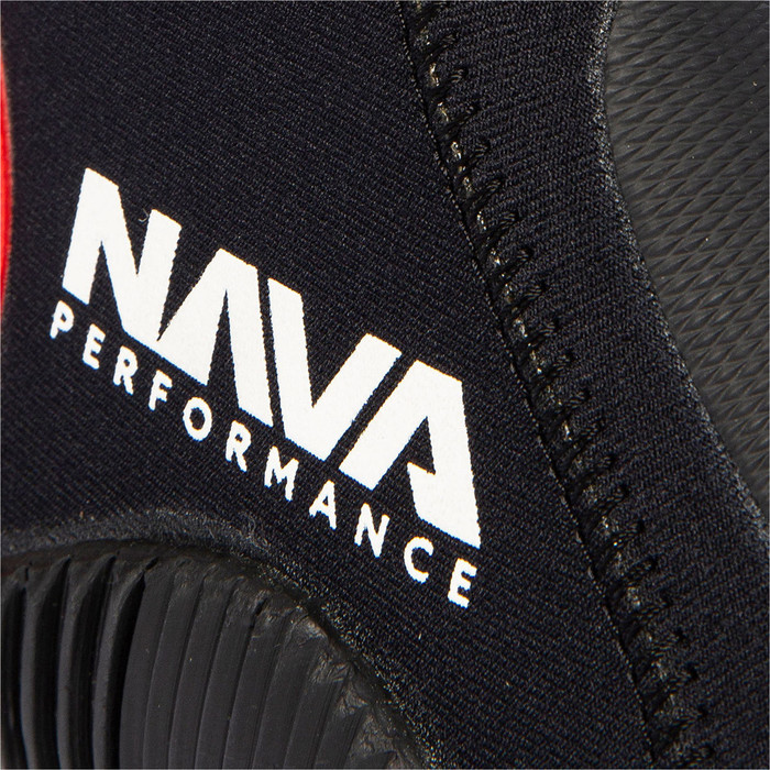 2023 Nava Performance 5mm Neoprene Zipped Boots NAVABT02 - Black